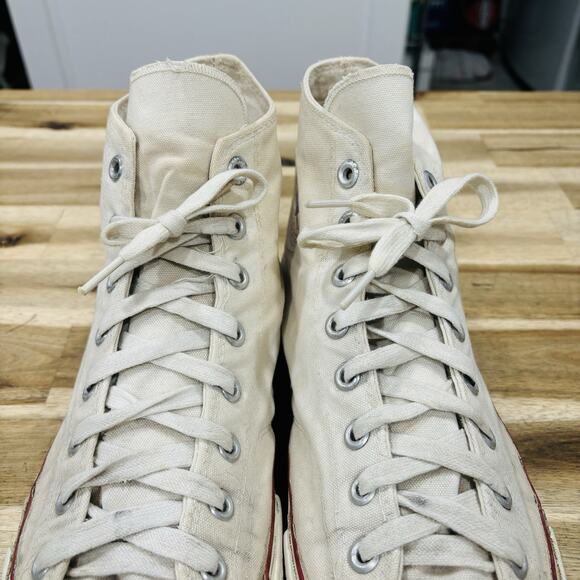 CONVERSE Chuck Taylor All Star Blue Label White Rare Vintage 60s 70s 1970s USA - Picture 5 of 16